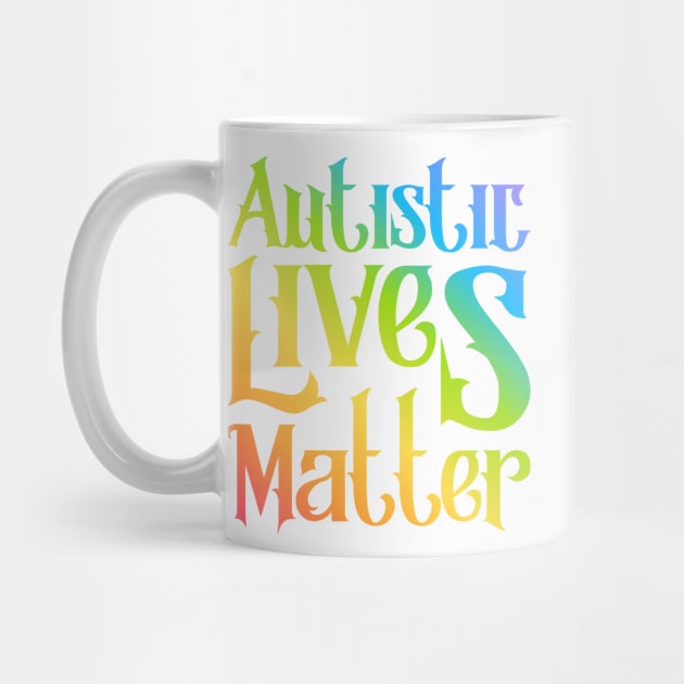 Autism Lives Matter gradient by yphien